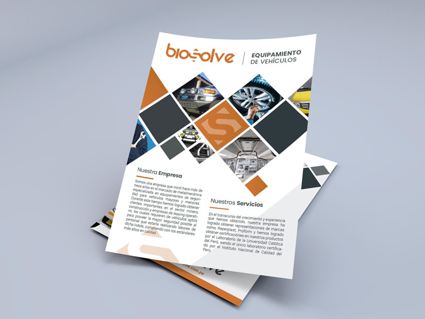 diseño de brochure